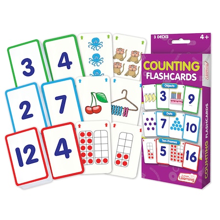 Junior Learning Counting Flash Cards JL210